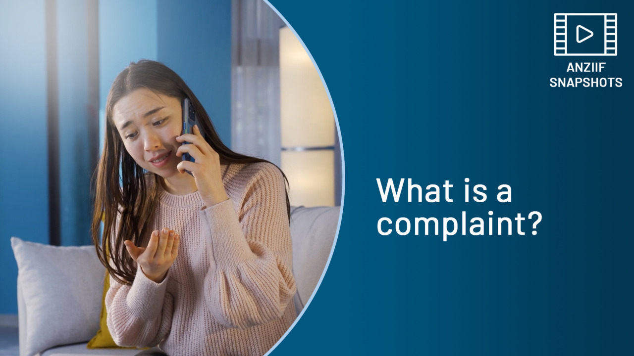 SS202510 What is a complaint?
