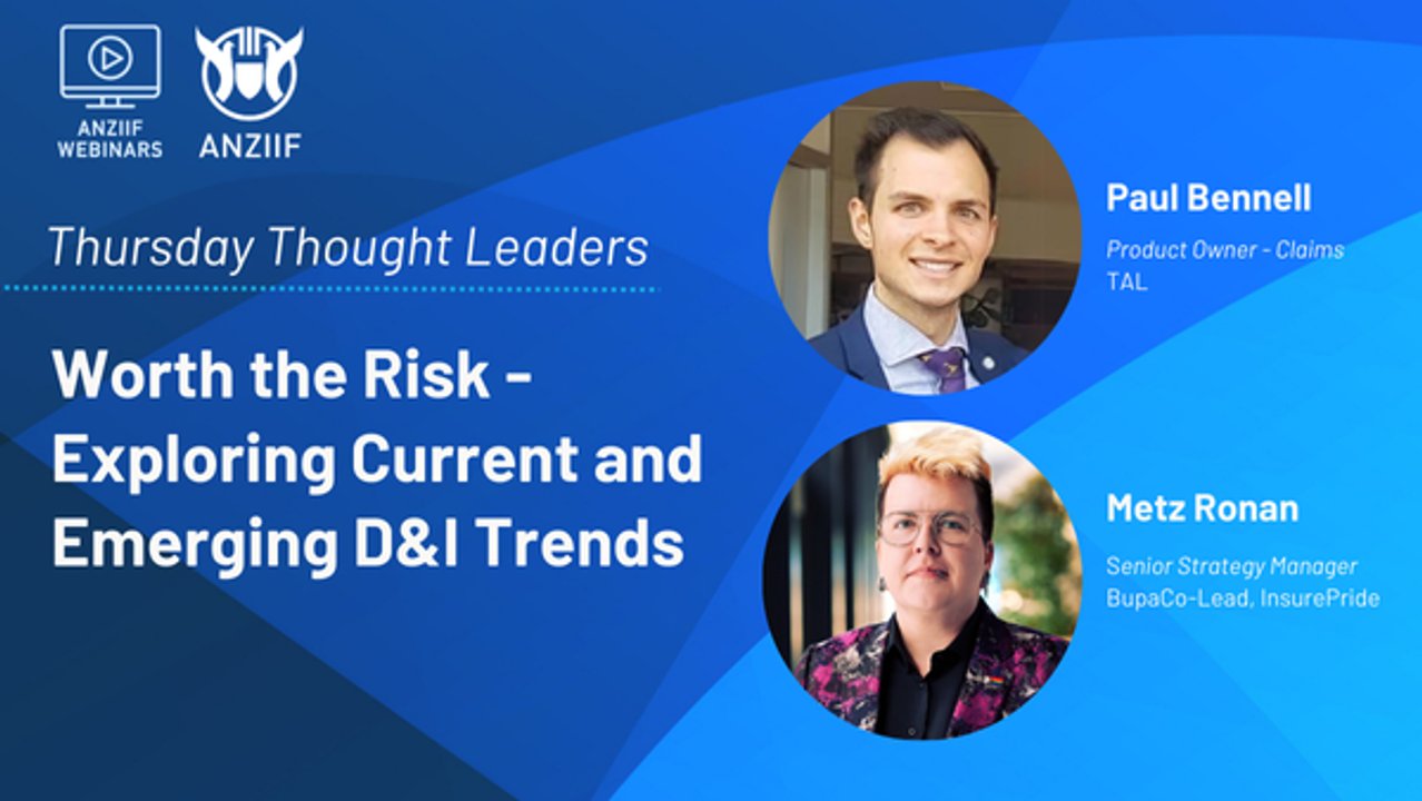 Webinar: Worth the Risk – Exploring Current and Emerging D&I Trends