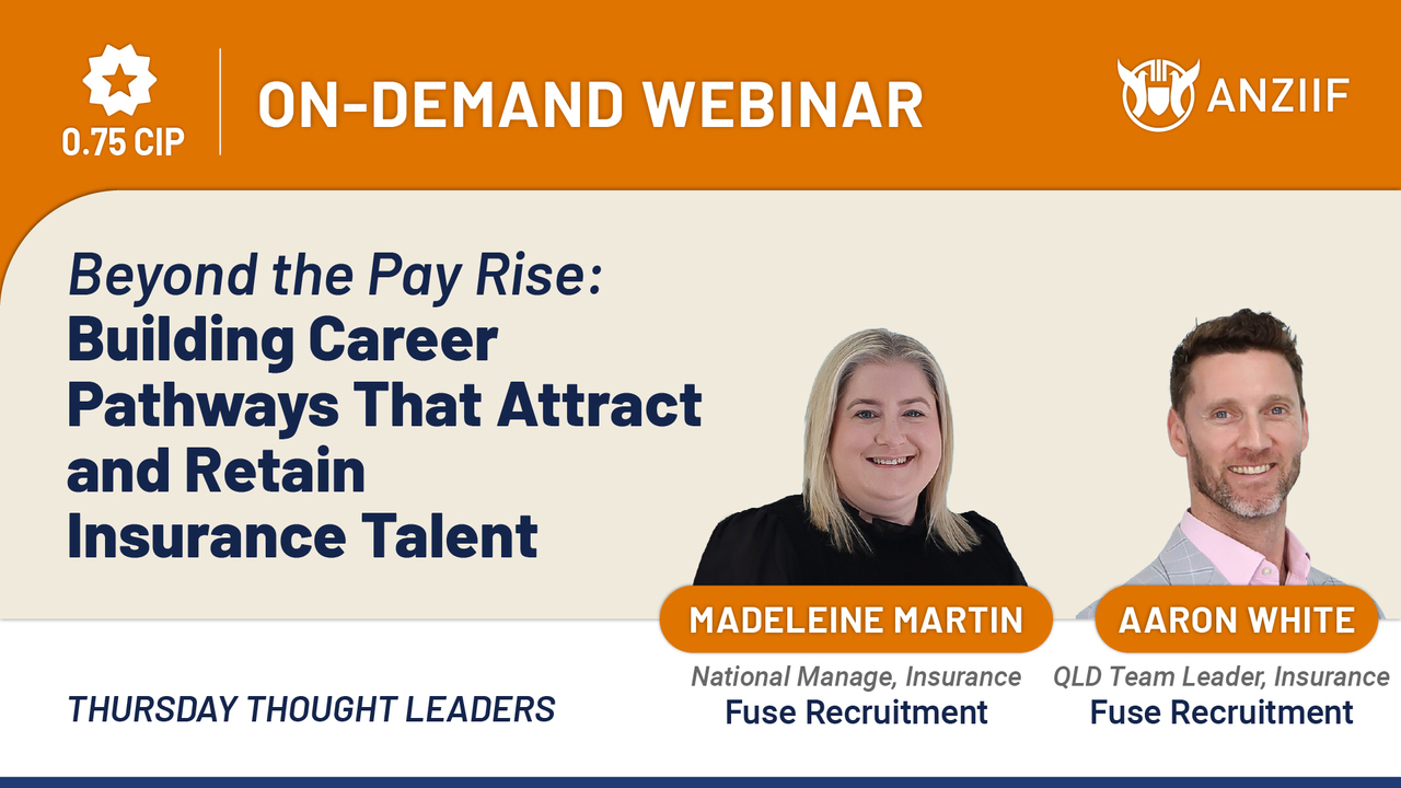 Beyond the Pay Rise: Building Career Pathways That Attract and Retain Insurance Talent