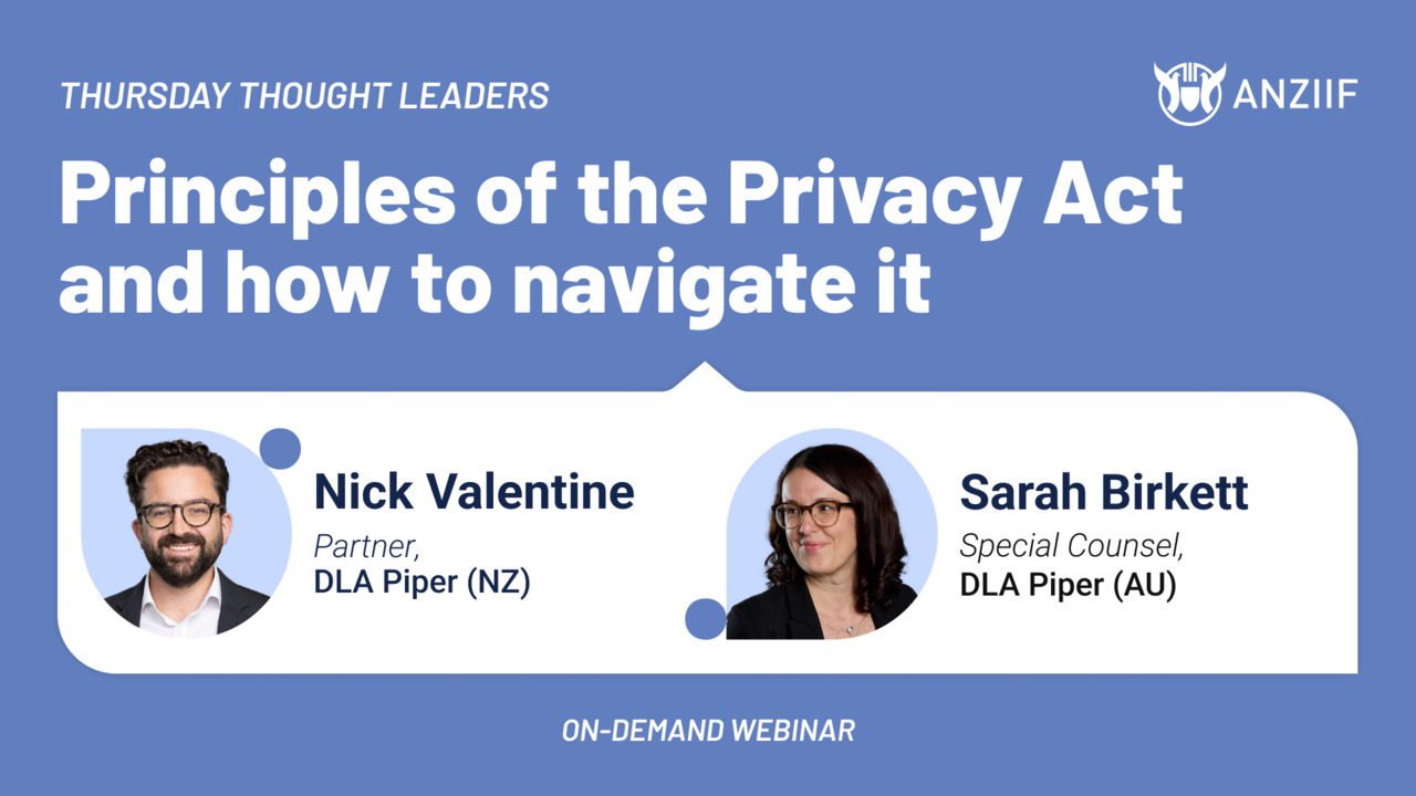 Principles of the Privacy Act and How to Navigate it_1