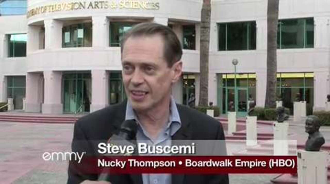 Steve Buscemi Eve with Boardwalk Empire Television Academy