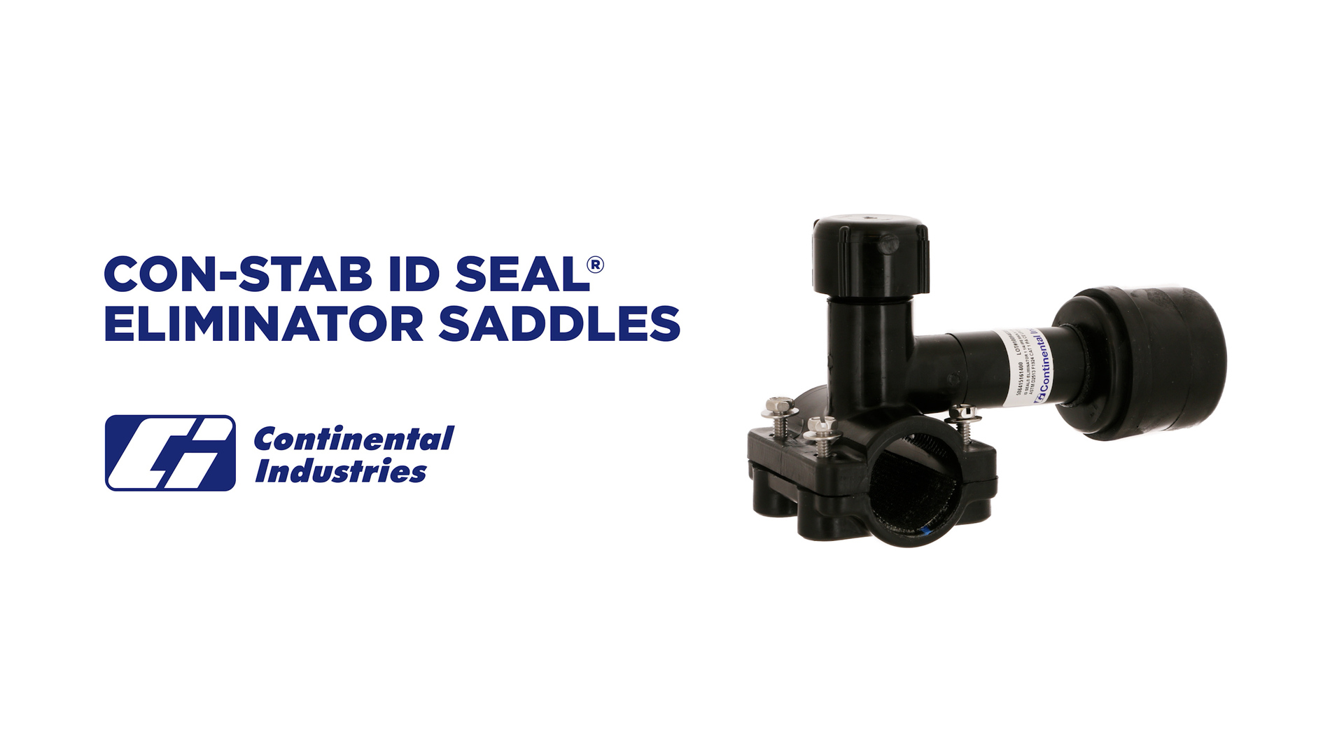 Con-Stab ID Seal® Eliminator Saddle Installation