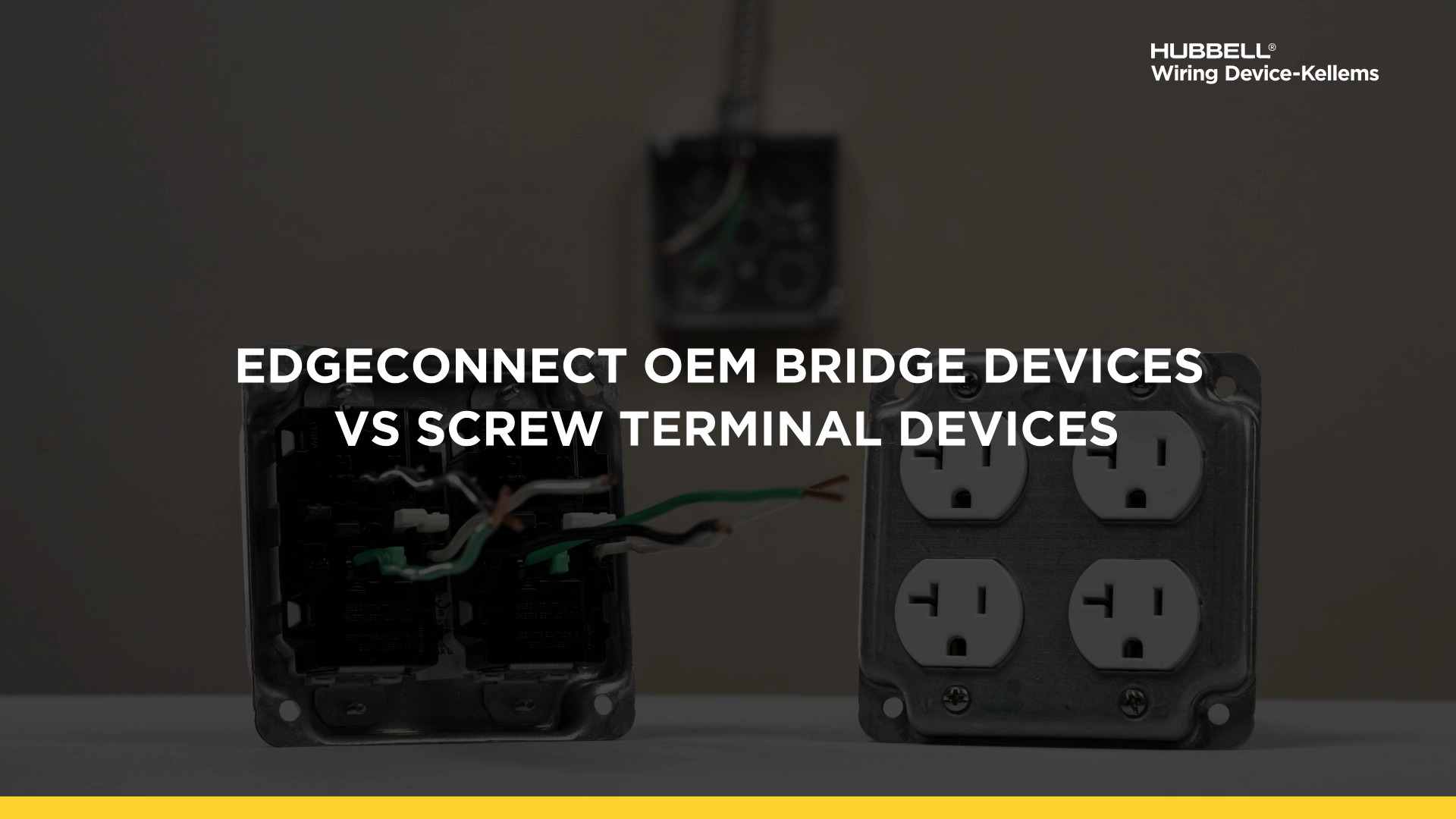 EdgeConnect OEM Bridge vs Screw Terminal Device