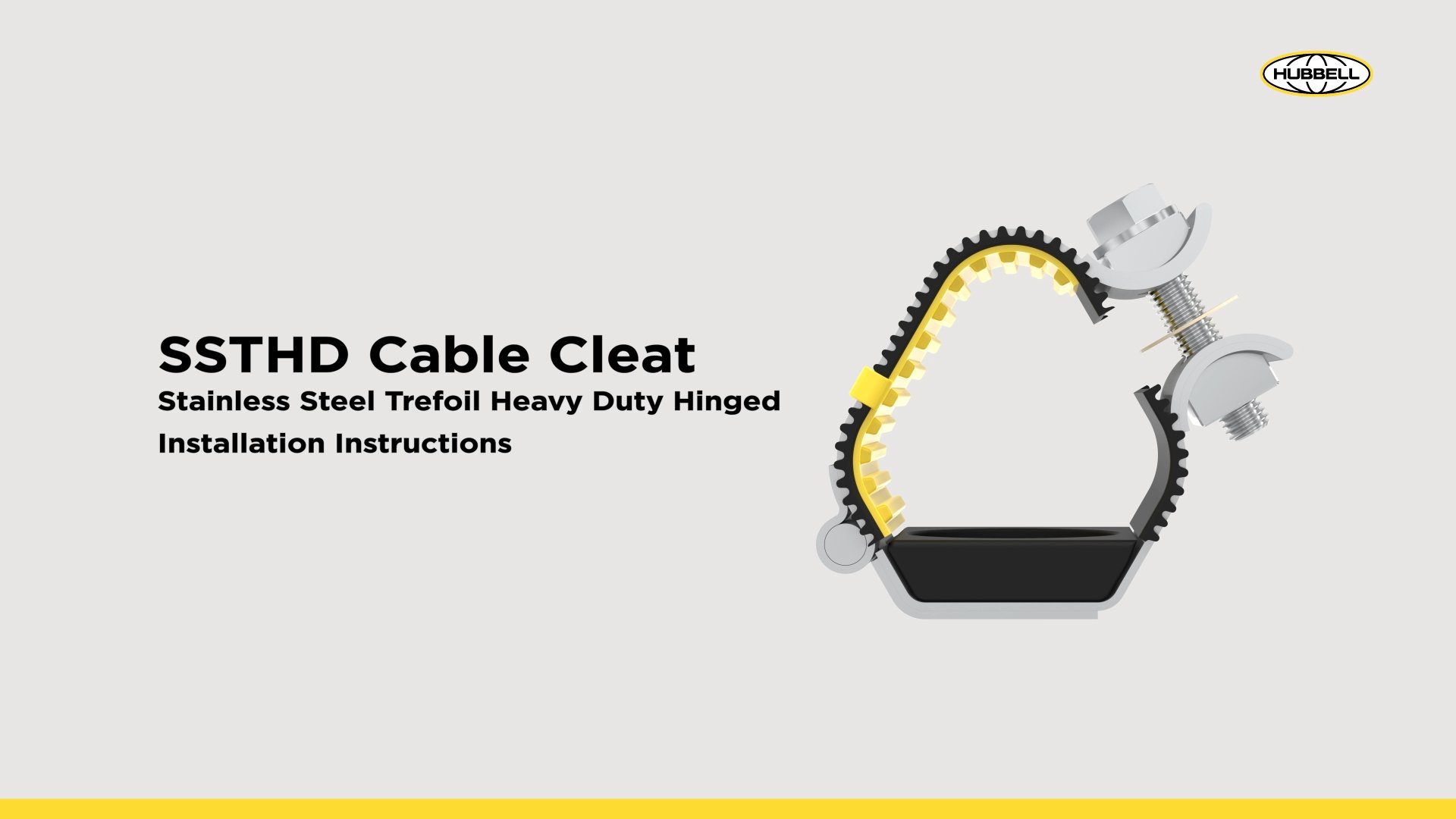 SSTHD Cable Cleat Install