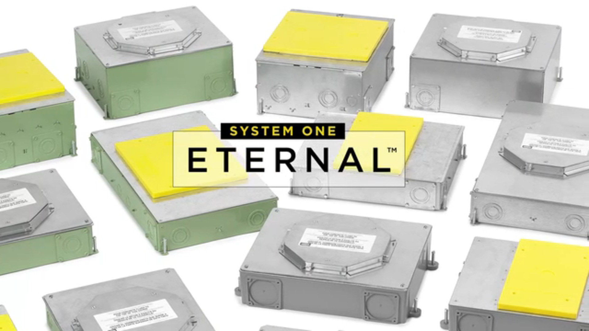 WDK SystemOne ETERNAL™ Recessed Concrete Floorboxes