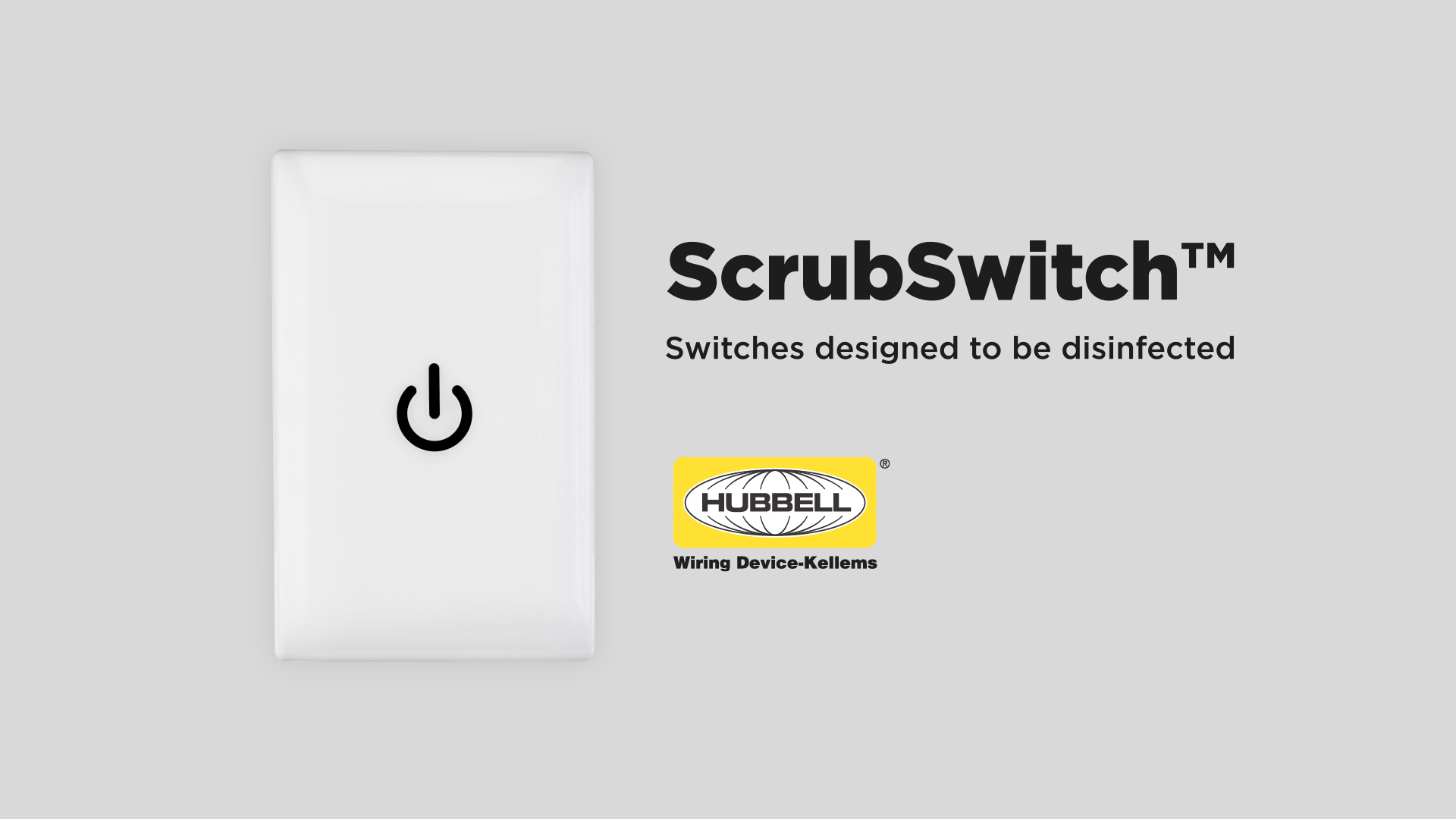 Hubbell Wiring Device-Kellems ScrubSwitch™ Sealed Switches