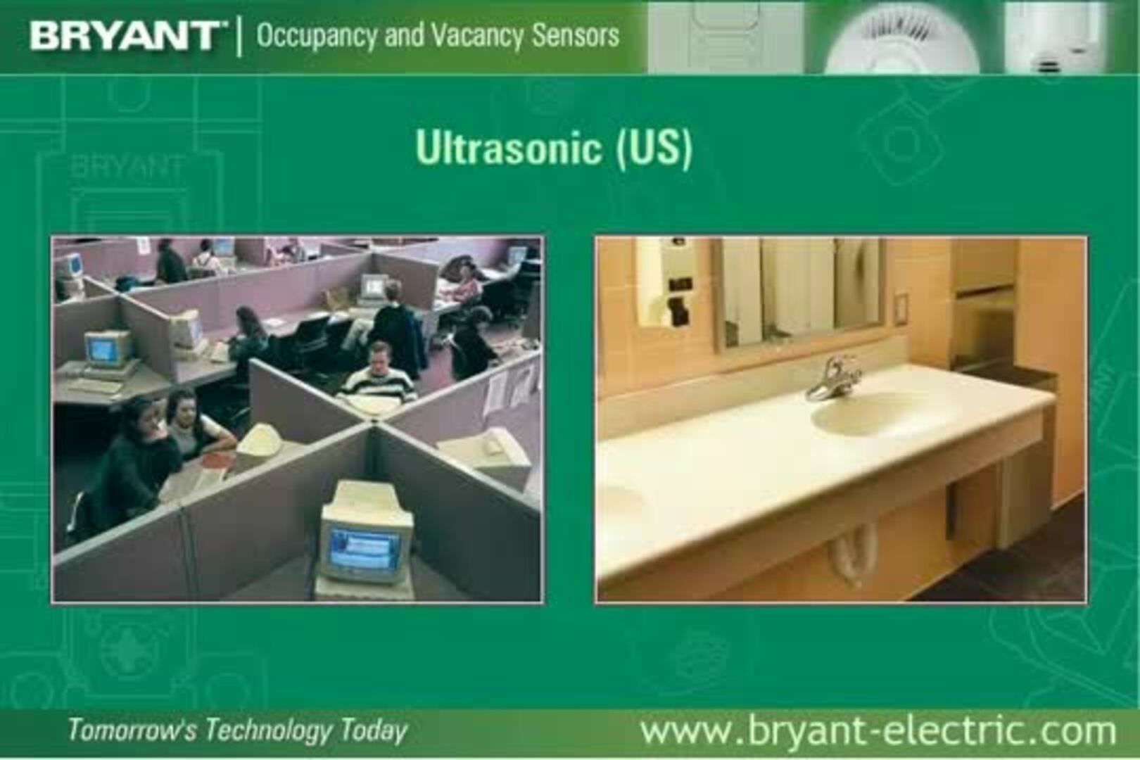 Bryant Electric OccupancyVacancy Sensors