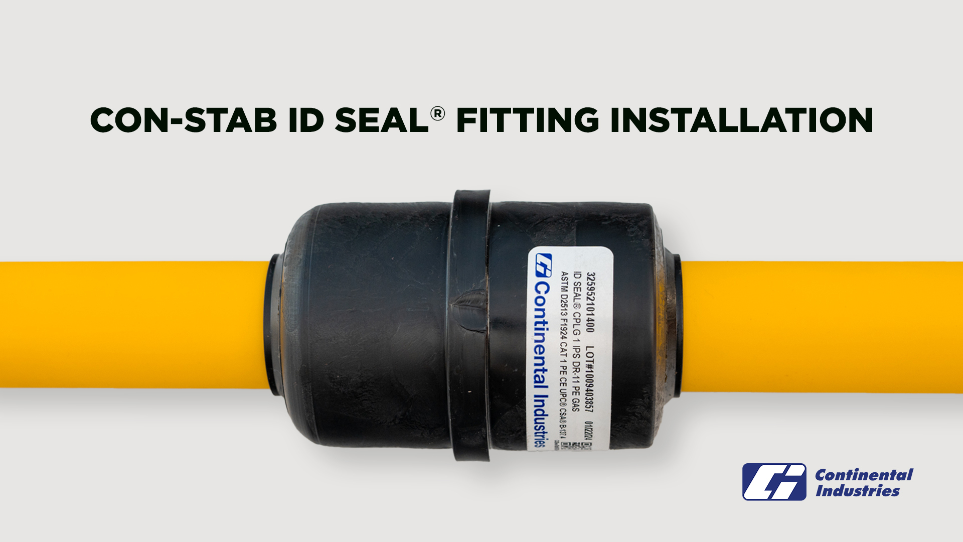 Con-Stab ID Seal® Fitting Installation