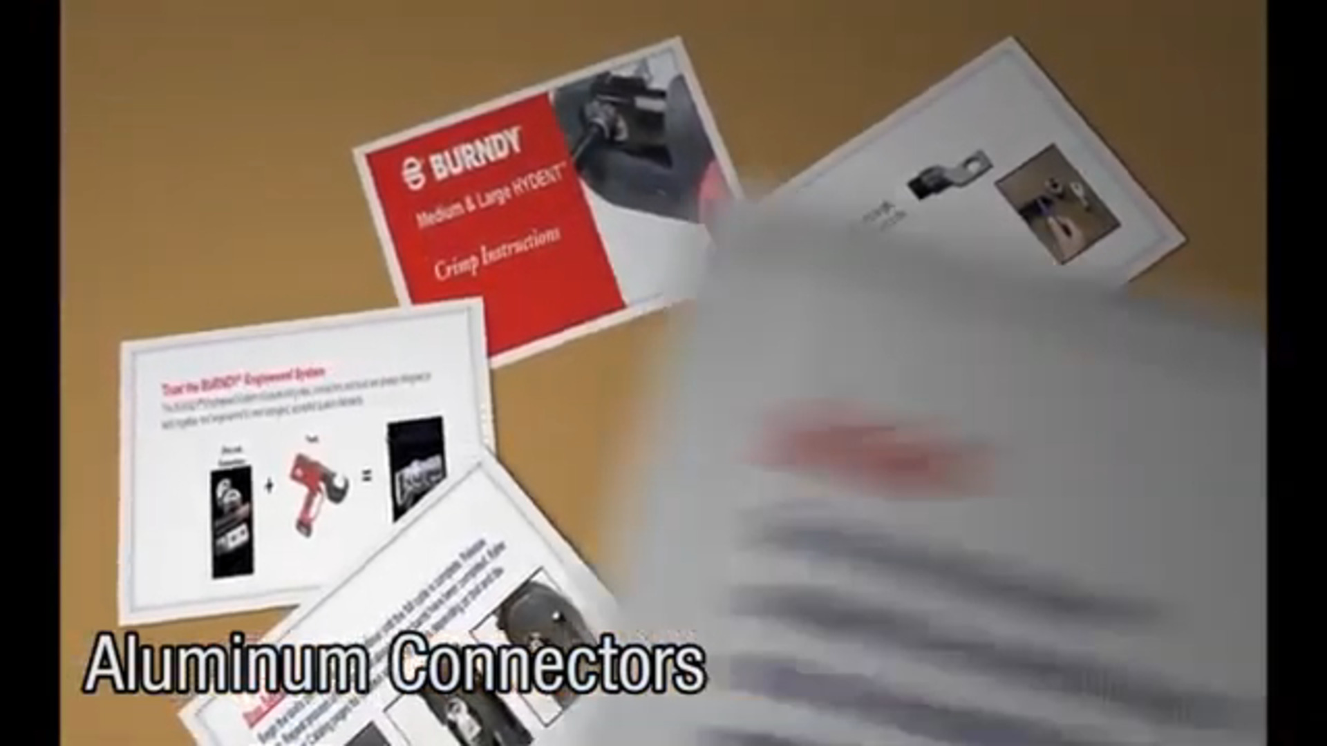 BurndyCrimp Instructions for Aluminum