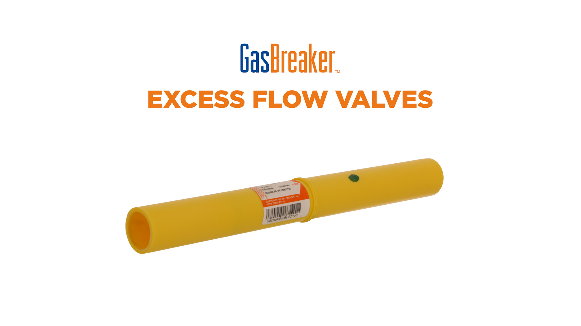 Excess Flow Valve Installation