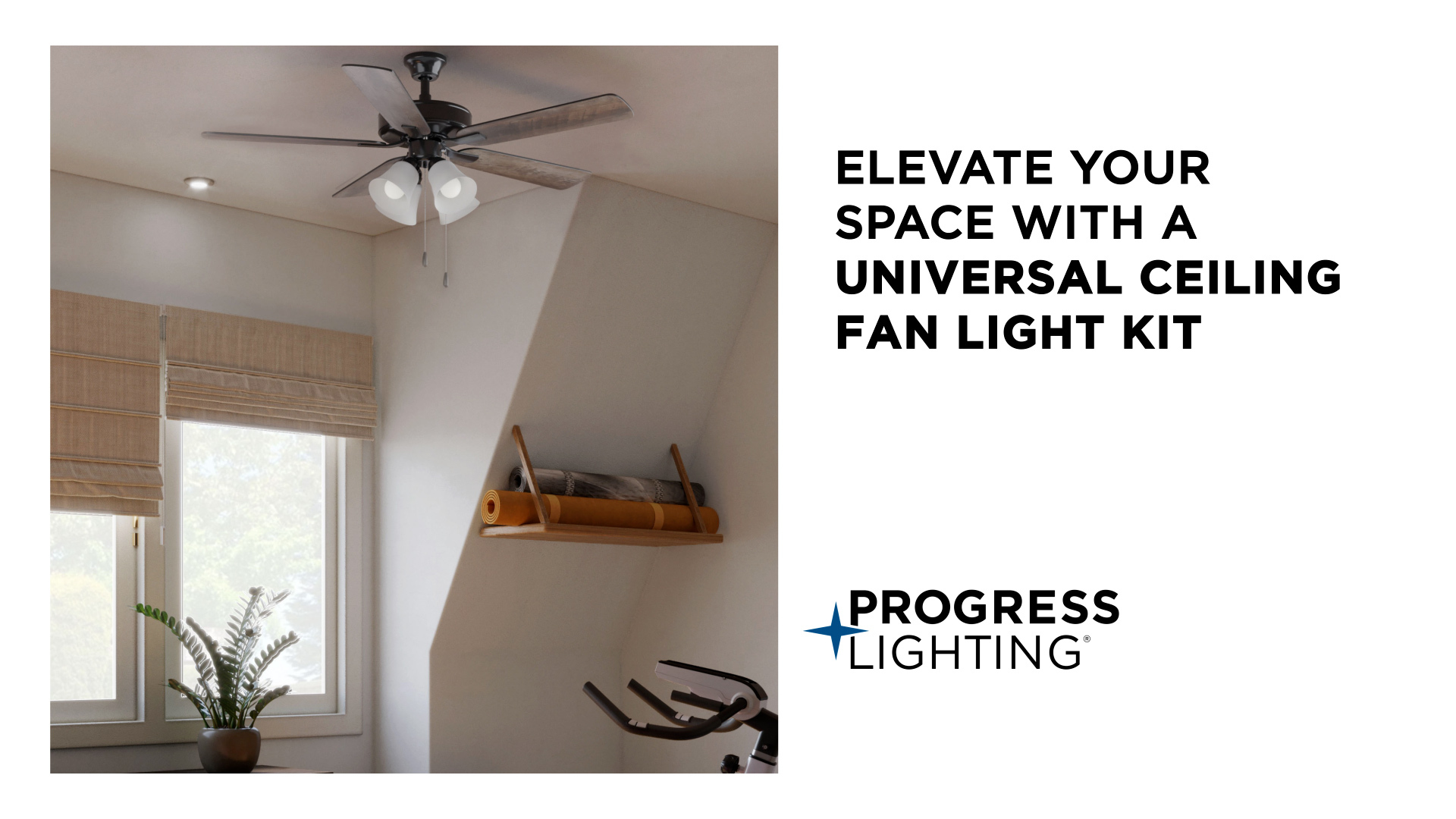 Progress Lighting Ceiling Fan Light Kits