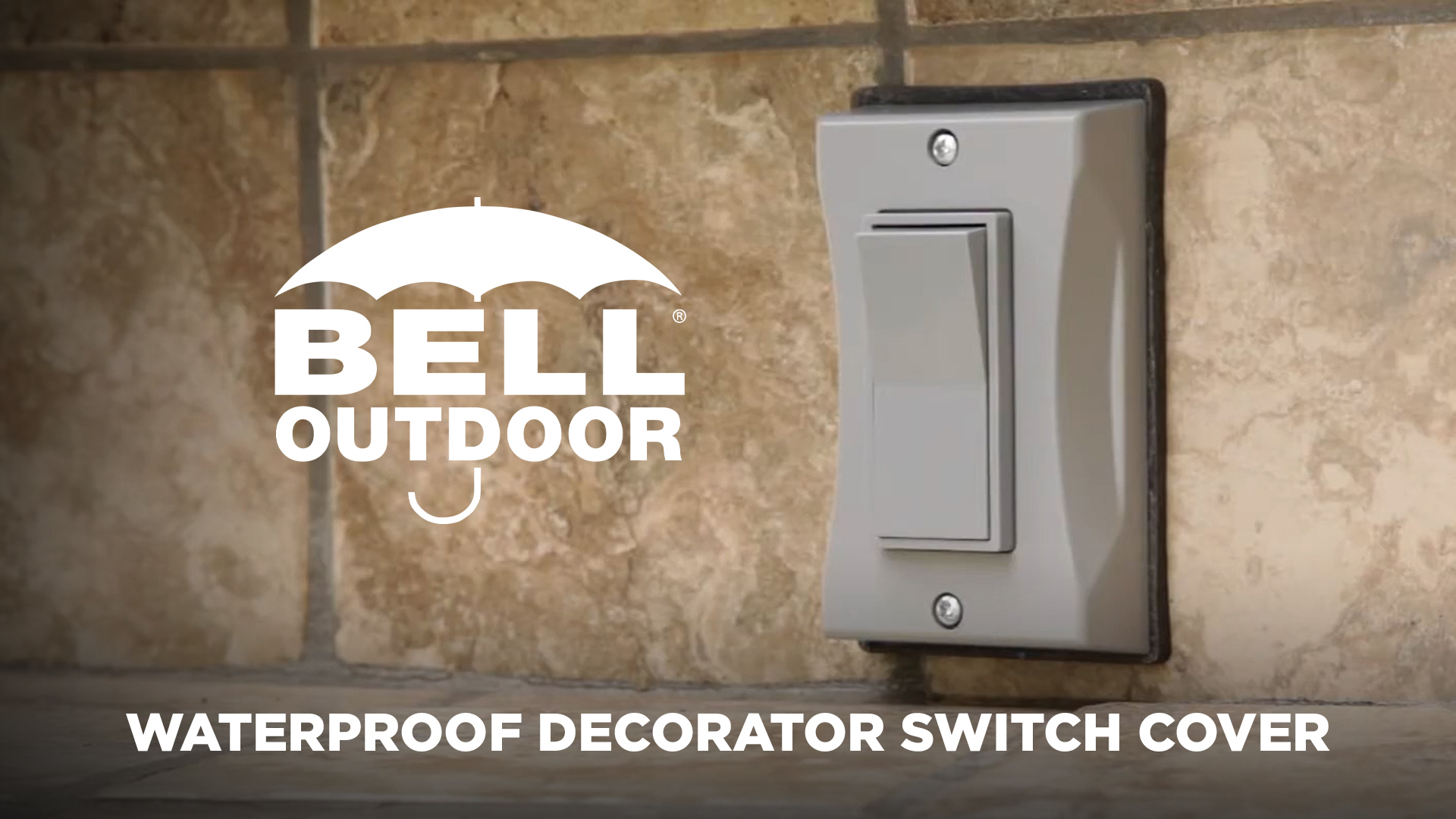 BELL Weatherproof Decorator Switch Cover