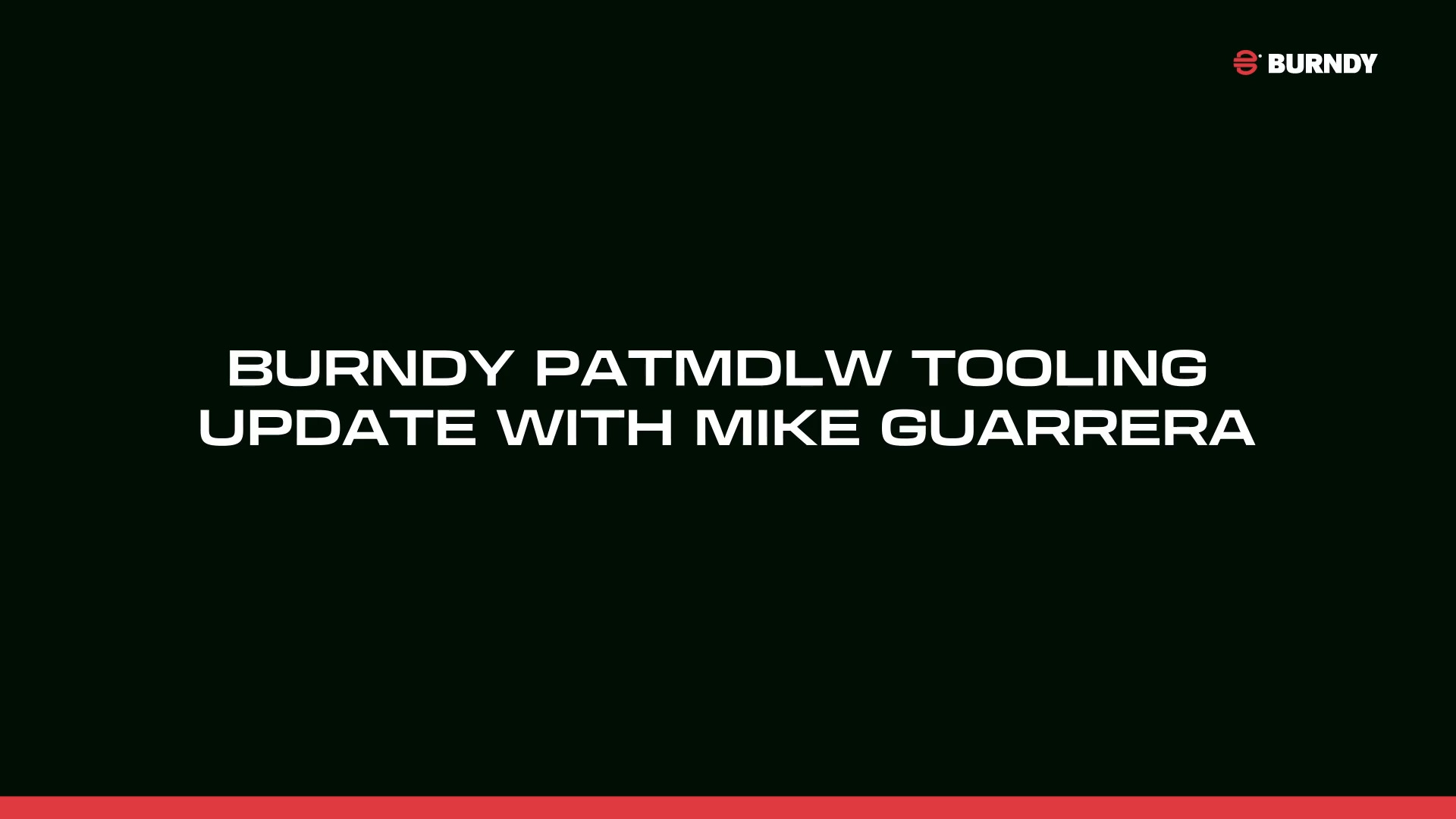 PATMDLW Update Message Social Video