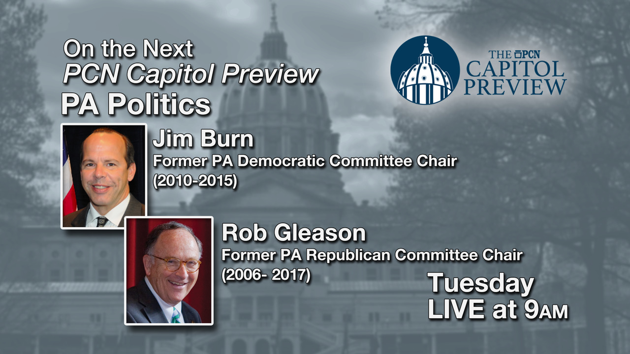 PA Politics  The PCN Capitol Preview 060926