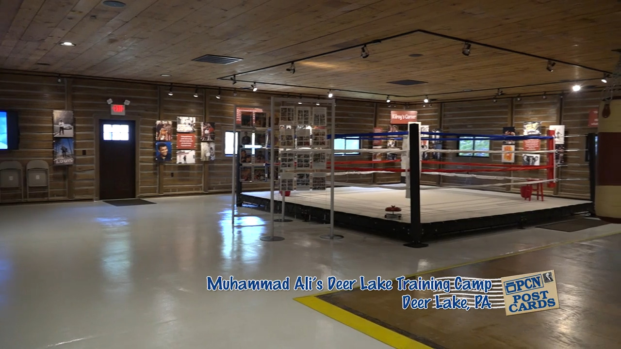 Muhammad Ali Deer Lake Training Camp PCN Postcards