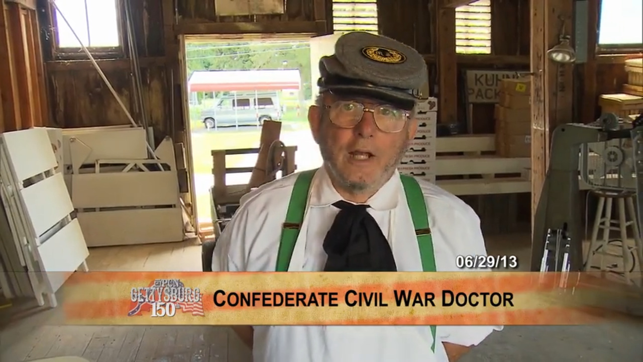 Confederate Civil War Doctor Gettysburg Shorts