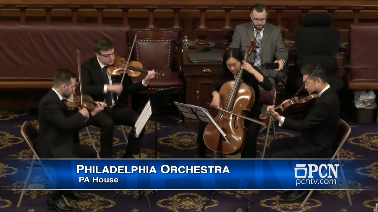 The Philadelphia Orchestra Performs on the PA House Floor 121725