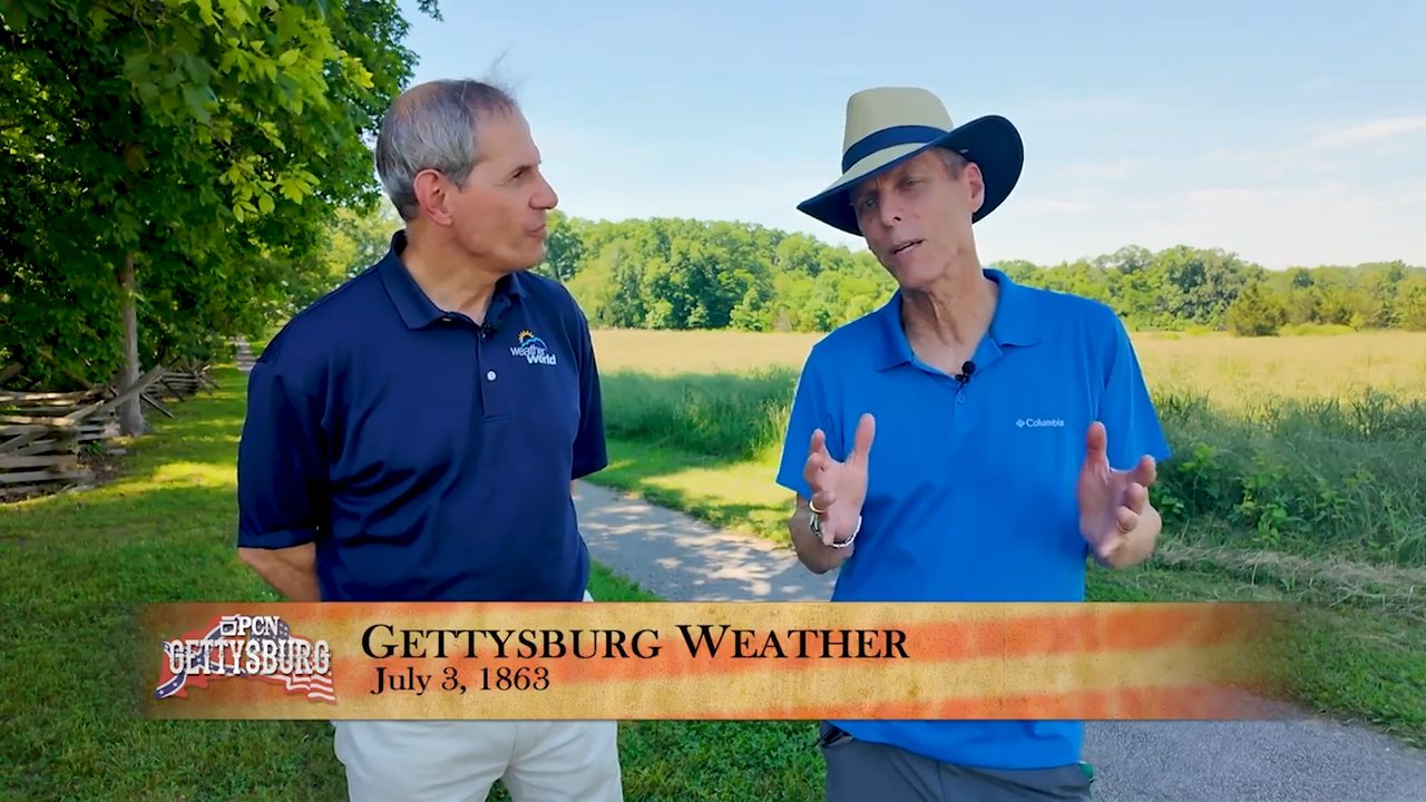 Gettysburg Weather July 3 1863