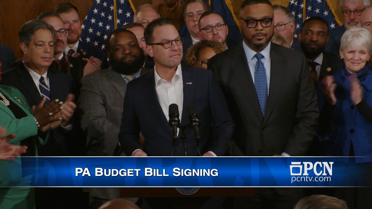 PA Budget Bill Signing 111225