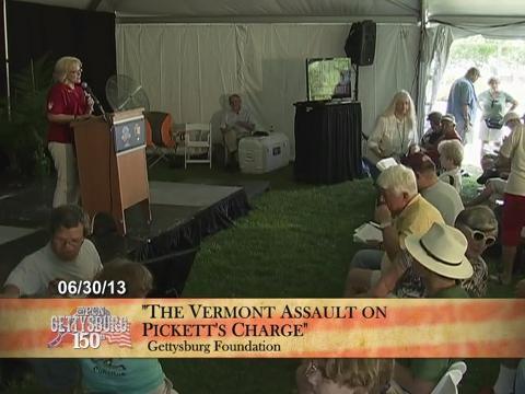 The Vermont Assault on Picketts Charge