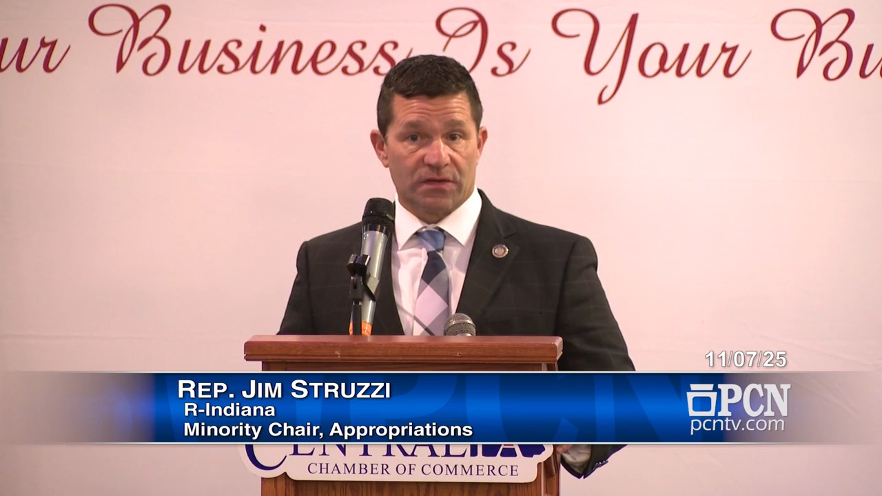Rep Jim Struzzi at Central PA Chamber of Commerce 110725