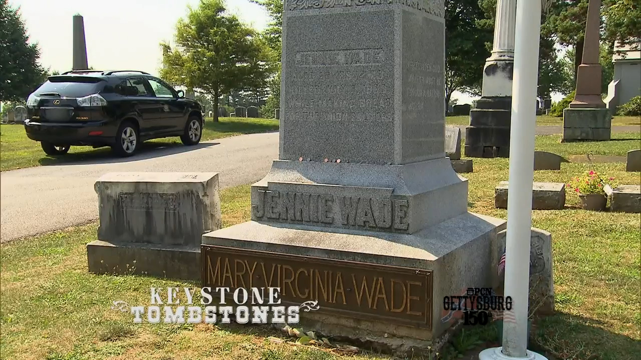 Jennie Wade Keystone Tombstones