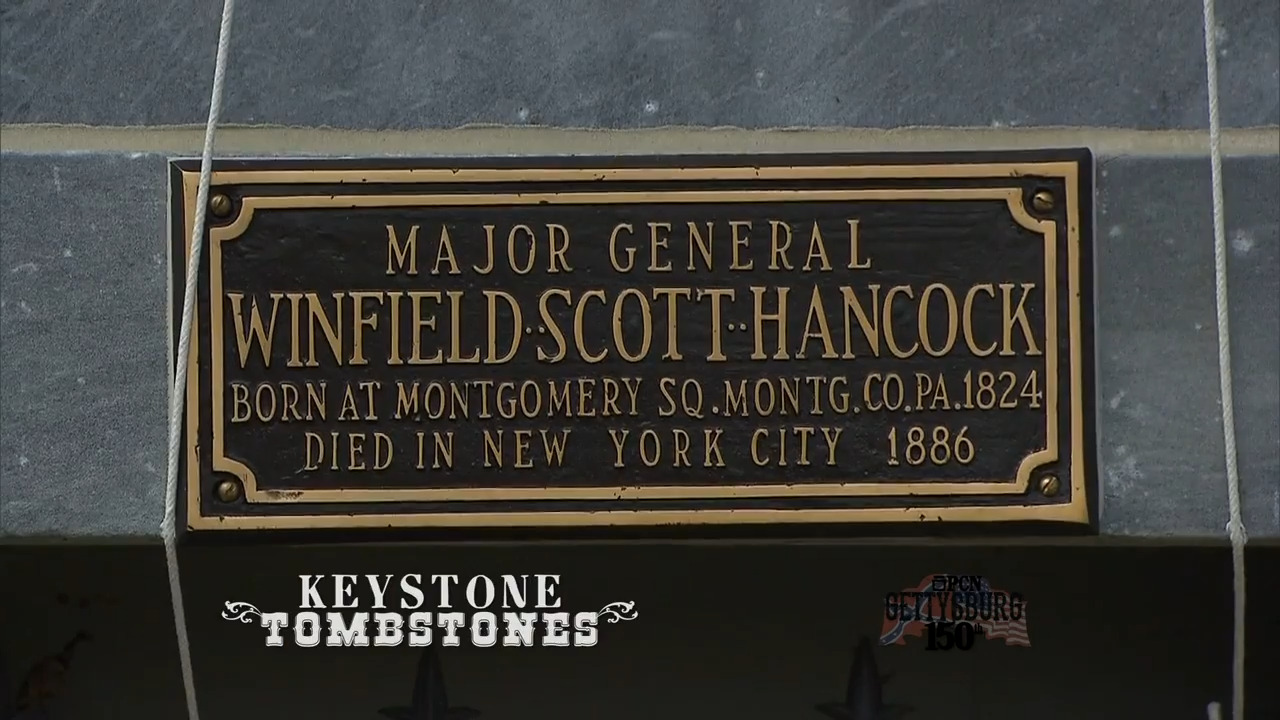 Winfield Scott Hancock Keystone Tombstones