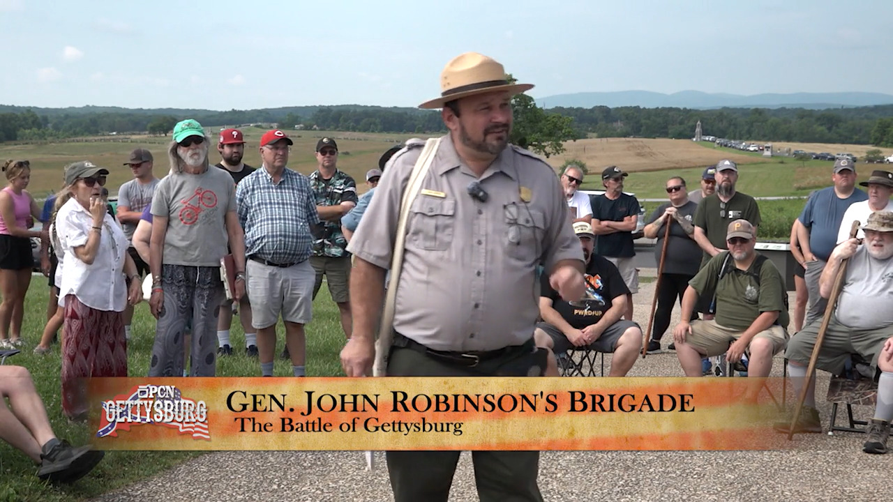 General John Robinsons Brigade Gettysburg Battlewalks