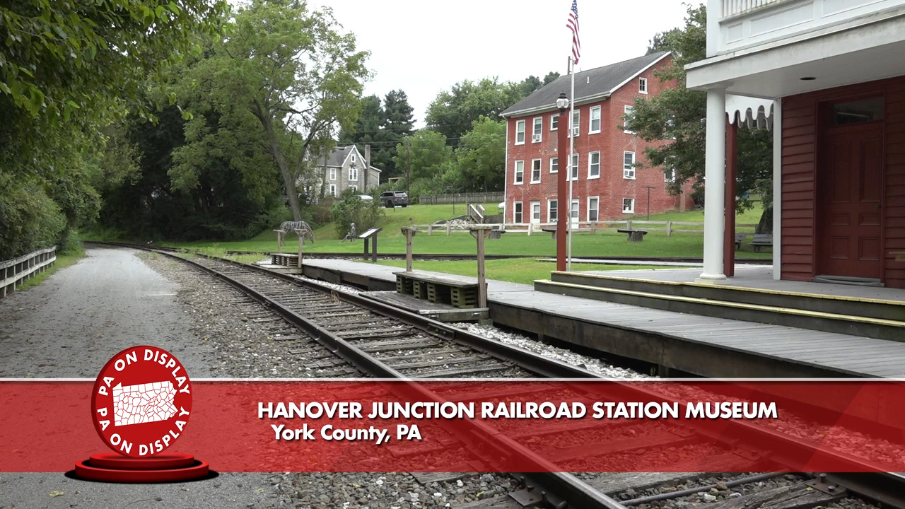 Hanover Junction Railroad Station Museum PA On Display