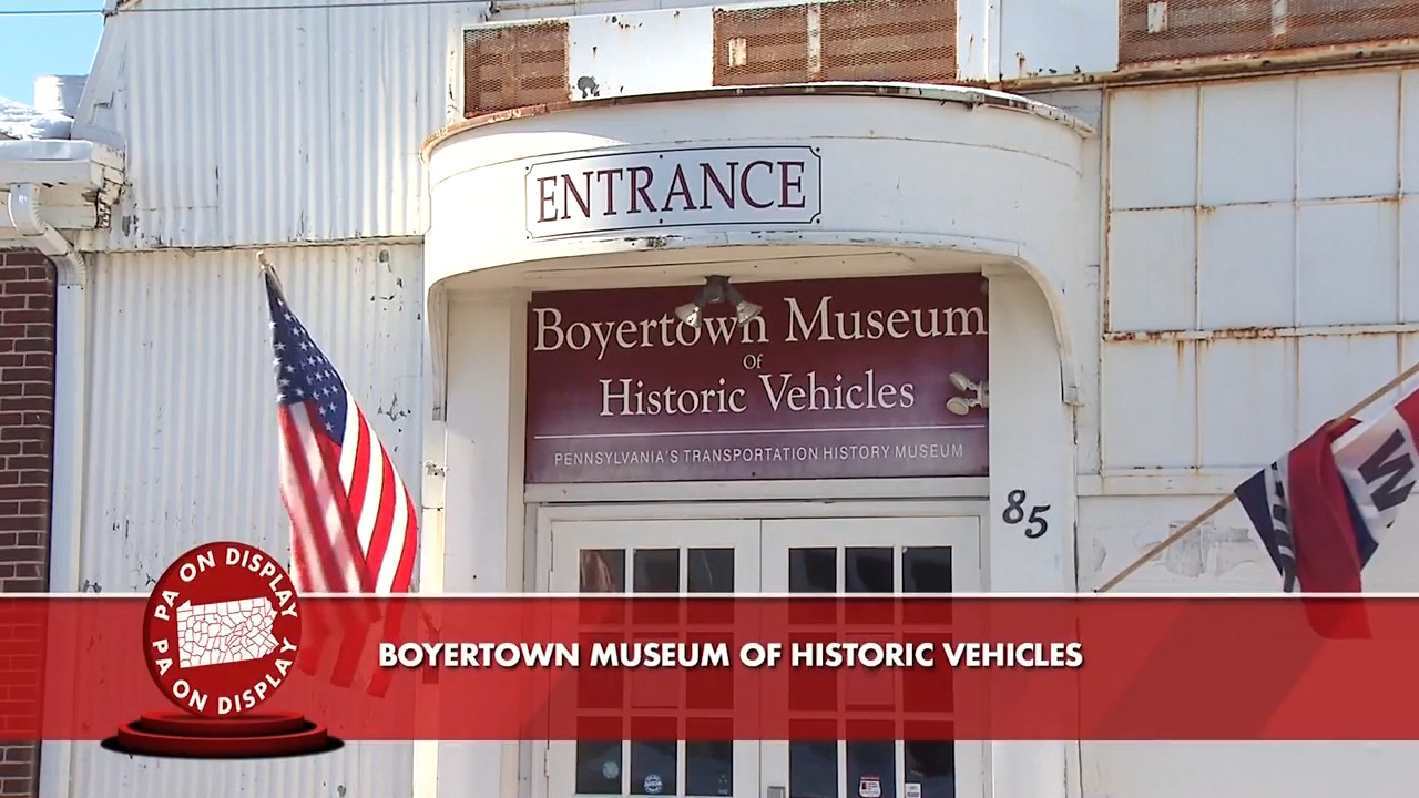 Boyertown Museum of Historic Vehicles PA on Display