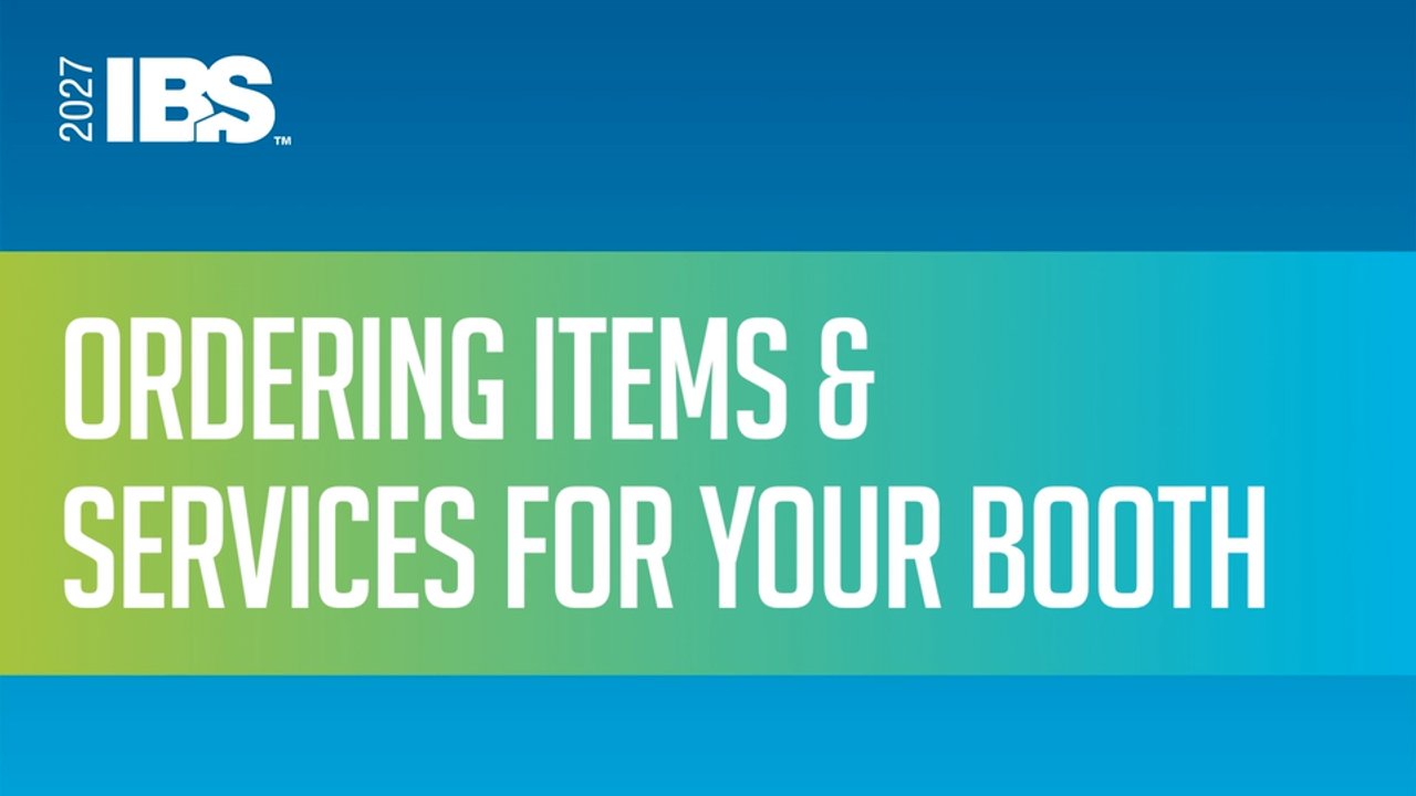 Thumbnail for How to Order Services for Your Booth