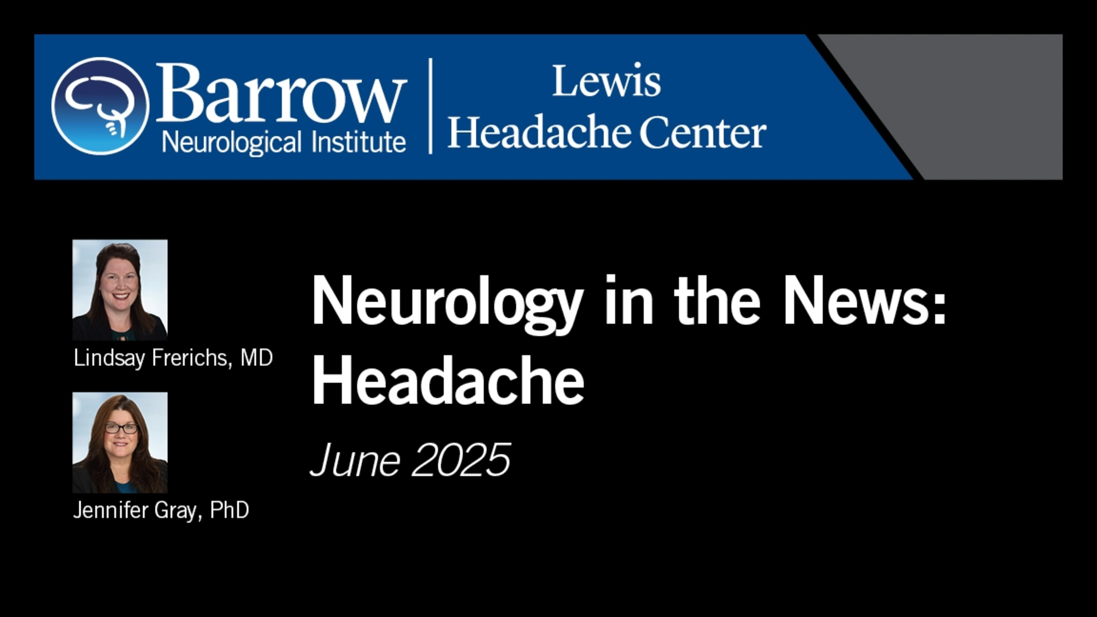 Neurology in the News: June 2025
