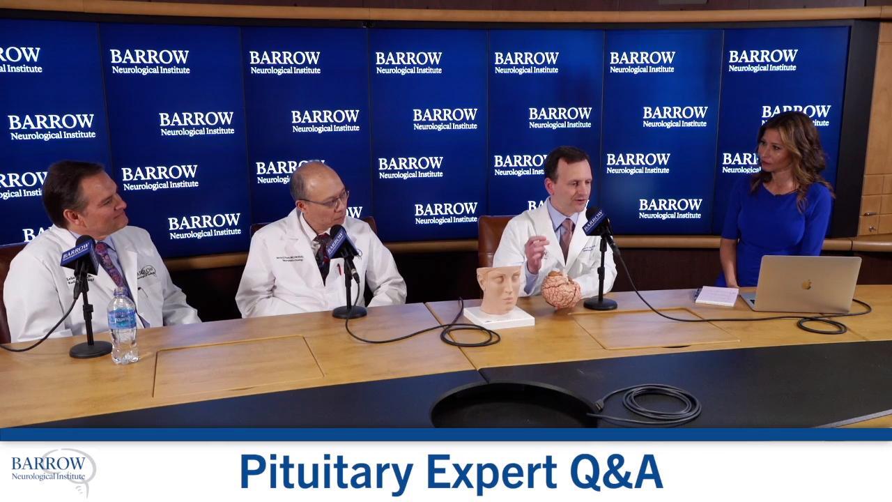 Is pituitary surgery risky for tumors located near the carotid artery?