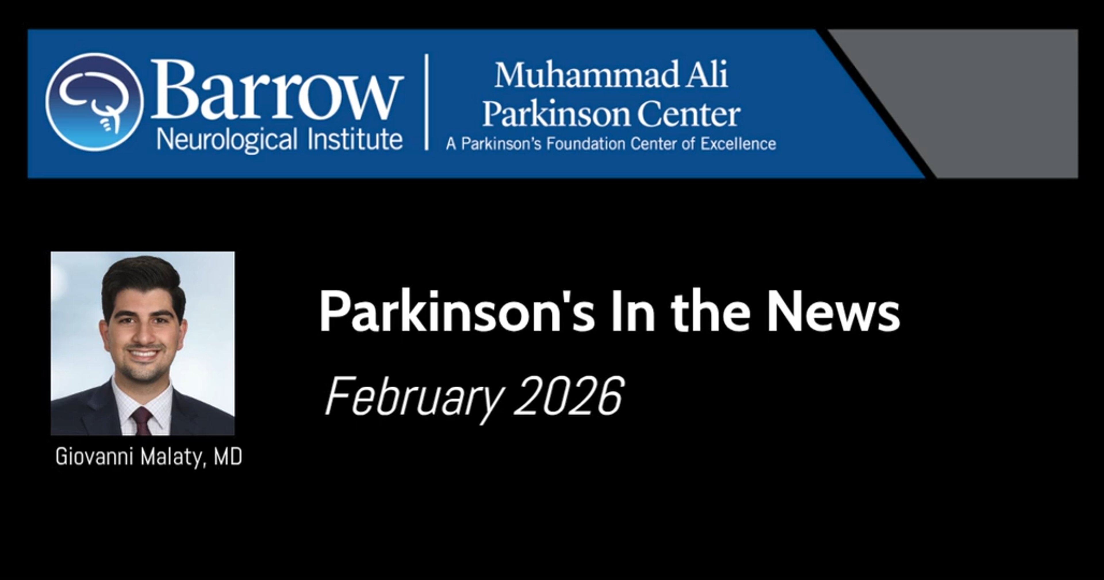 Parkinson's in the News: February 2026