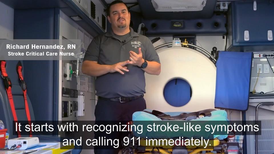 How the Barrow Mobile Stroke Unit Works