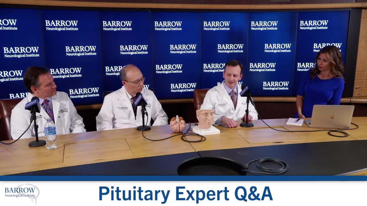 Is the pituitary gland removed during pituitary surgery?