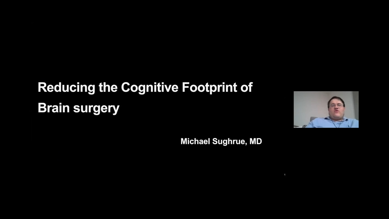 Reducing the Cognitive Footprint of Brain Surgery