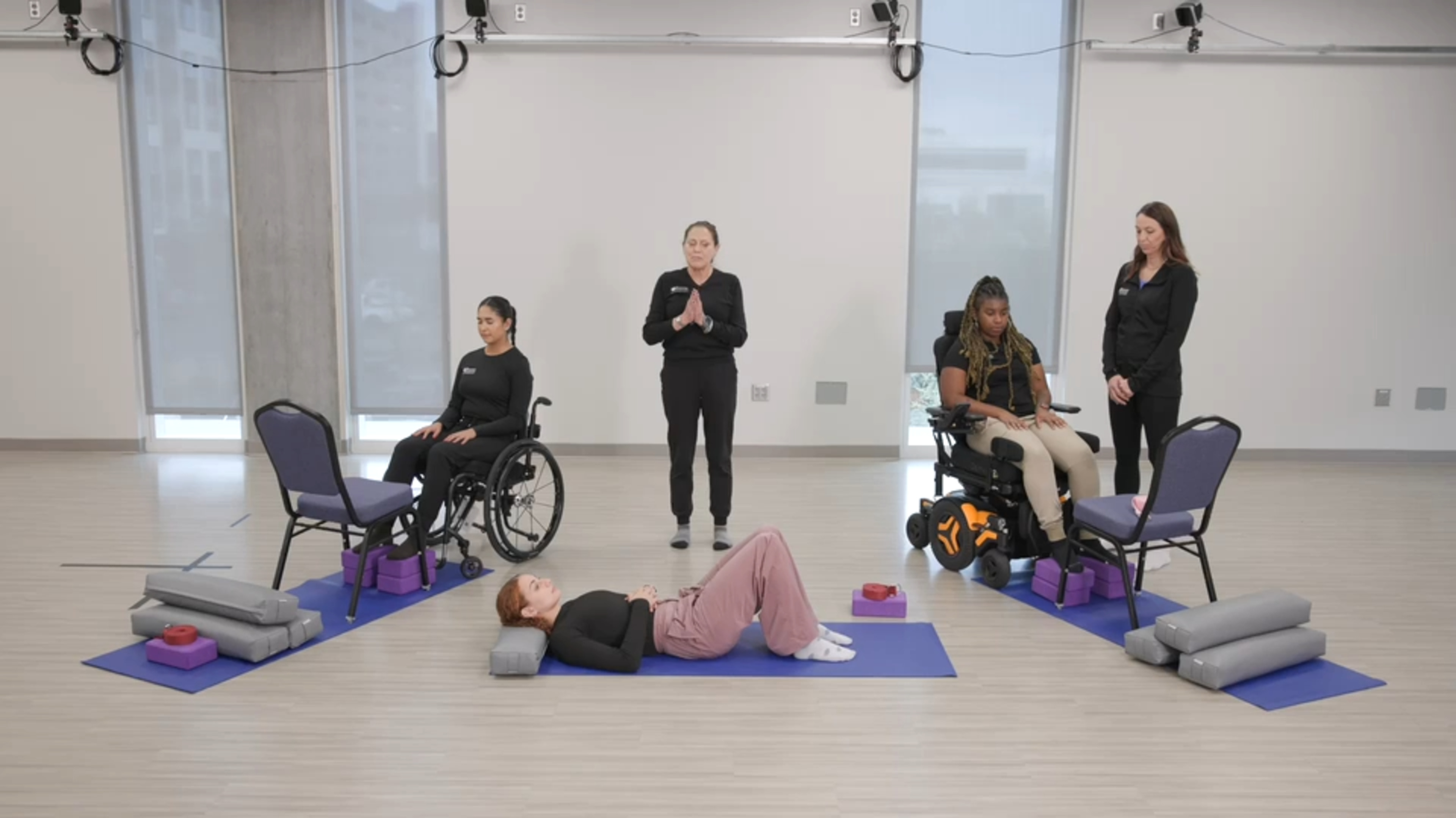 Adaptive Mind Body Yoga Class - Breathing