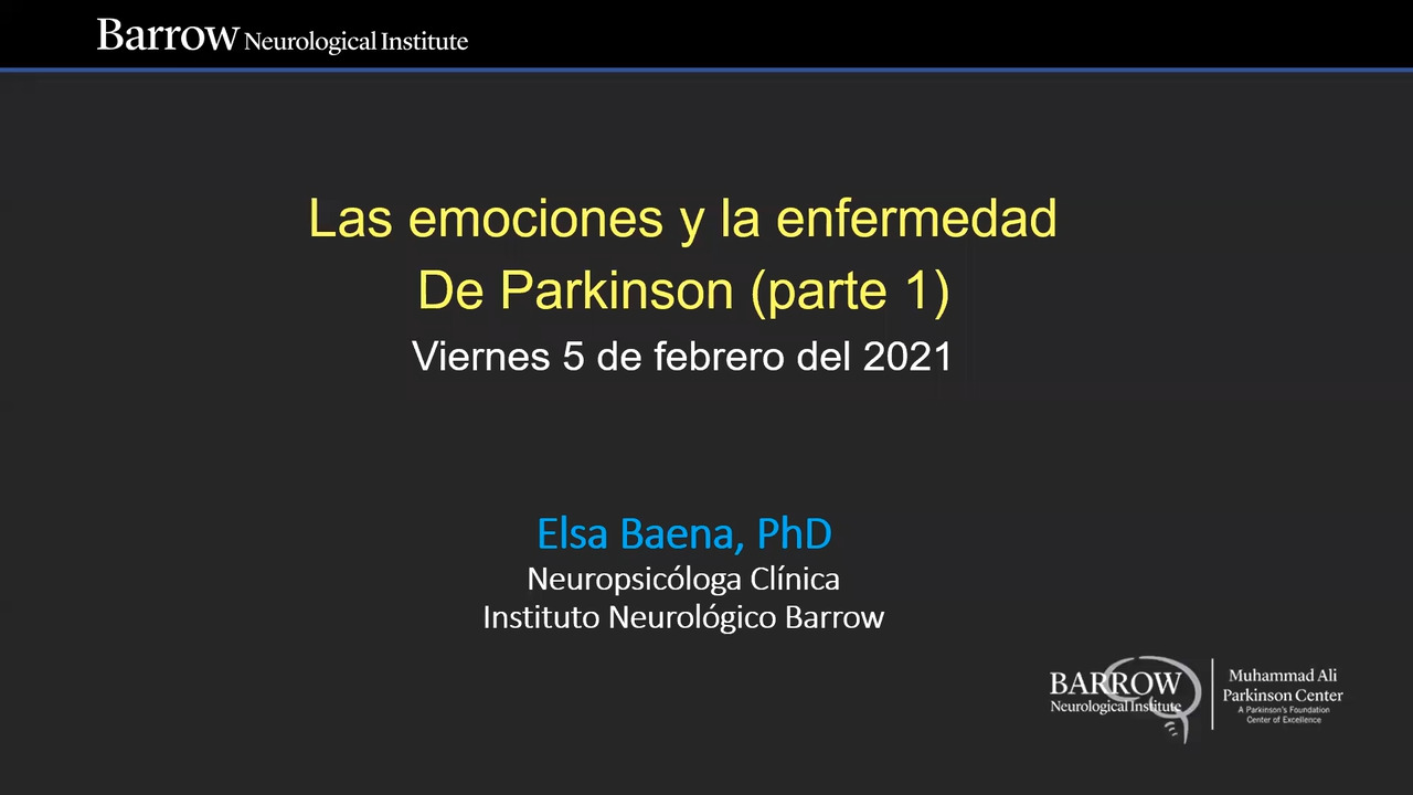 Las Emociones y la Enfermedad de Parkinson (1ª Parte)
