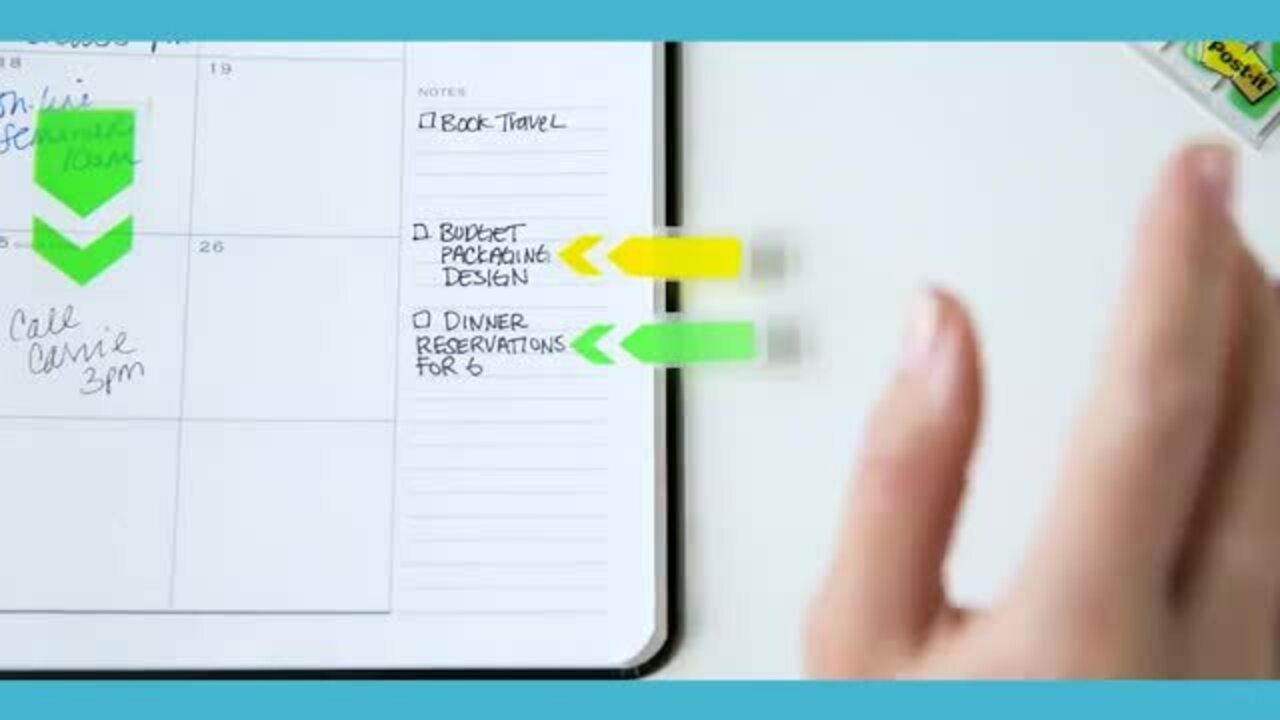 Post-it® Tabs and Flags Combo Pack