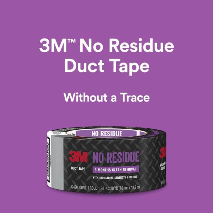3M™ NO RESIDUE Duct Tape