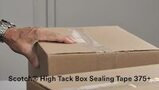 Scotch® High Tack Box Sealing Tape 375+