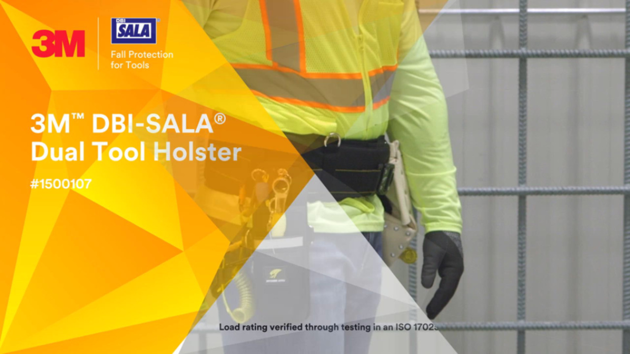 3M™ DBI-SALA® Dual Tool Holster with 2 Retractors, Harness 1500109