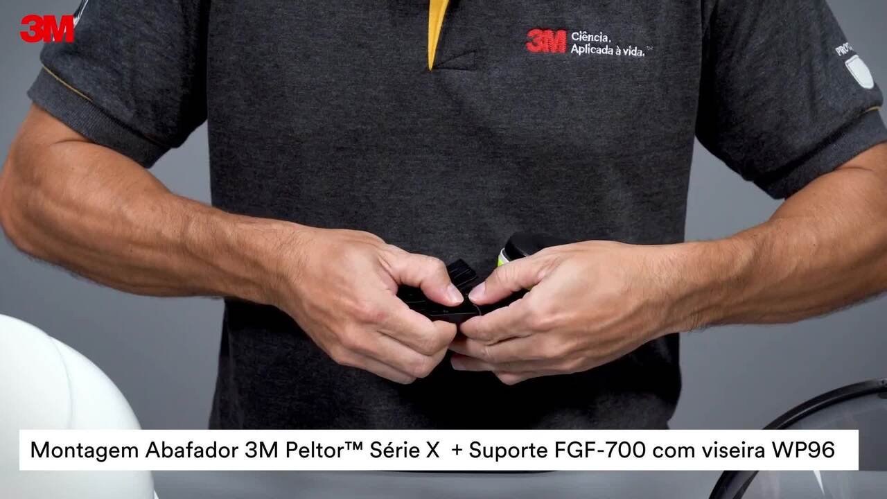Visor de Policarbonato 3M™ WP96 | 3M Brasil