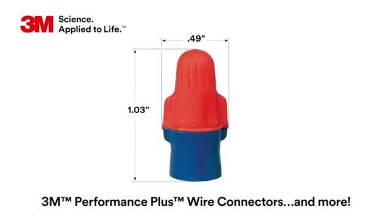 【RYR】3点 3M™ Performance Plus™ Wire Connectors R/Y+ | 3M United States