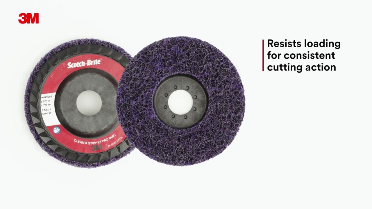 Scotch-Brite™ Clean and Strip XT Pro Disc, XO-DC, SiC Extra Coarse