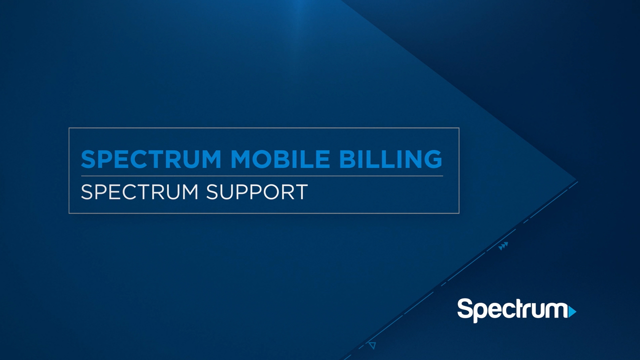 spectrum mobile bill