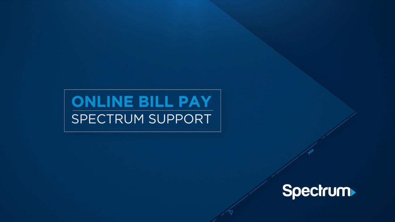 spectrum el paso bill pay