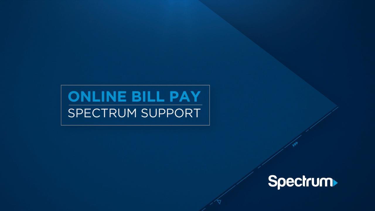 Spectrum El Paso Bill Pay