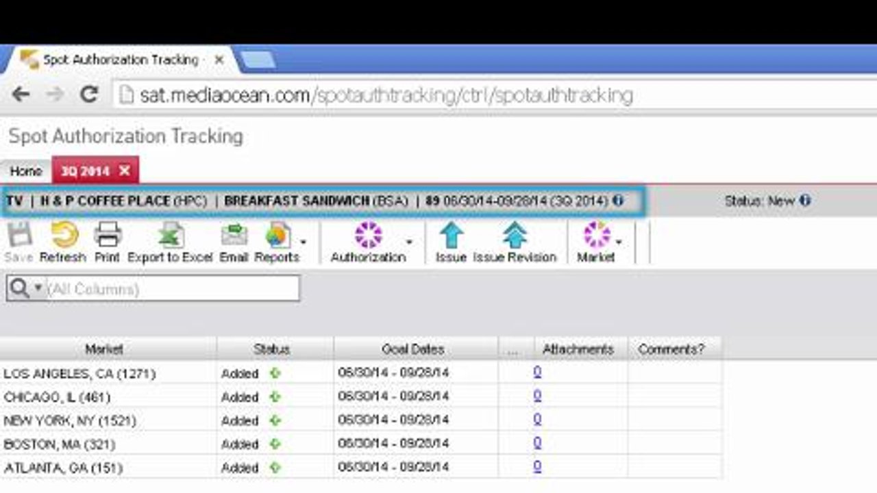 Spot Authorization Tracking - Create and issue Authorizations – Prisma ...